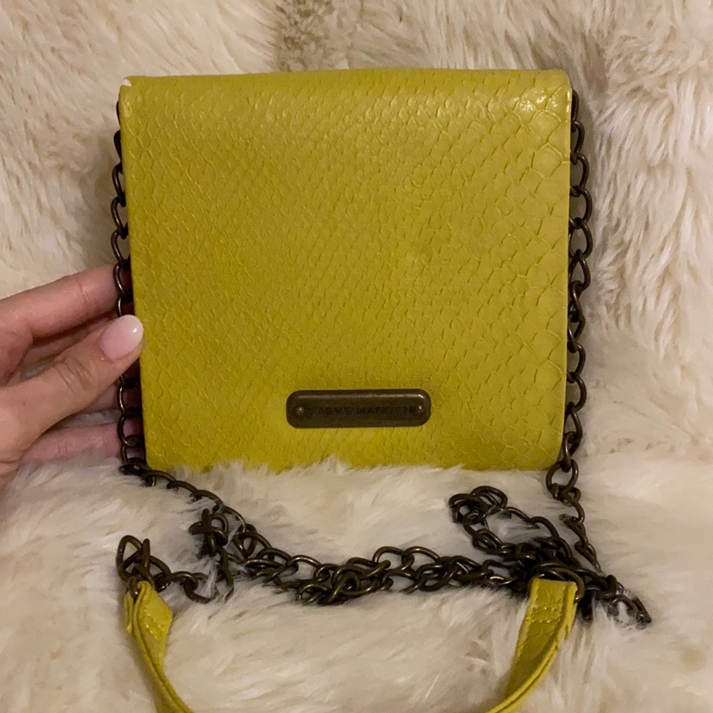 Neon Steve Madden Crossbody Purse.